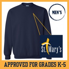 Gildan Heavy Blend Crewneck Sweatshirt - Men's (Navy)